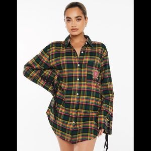 SAVAGE X FENTY TARTAN PLAID PJ (3pc - SET)